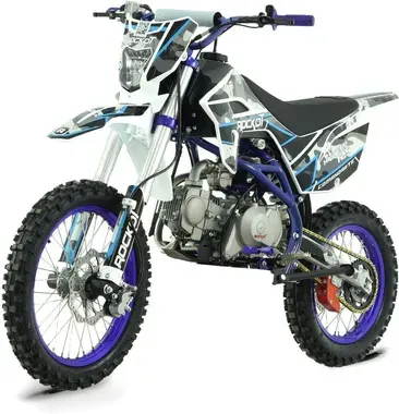 Питбайк ROCKOT HI-TECH 125 Comandante 2.0 (механ. сцепл., эл. стартер, 17/14)